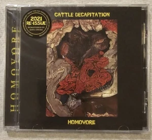 Cattle Decapitation - HOMOVORE Remastered CD 2021 Three One G - BRAND NEW SEALED - Foto 1 di 3