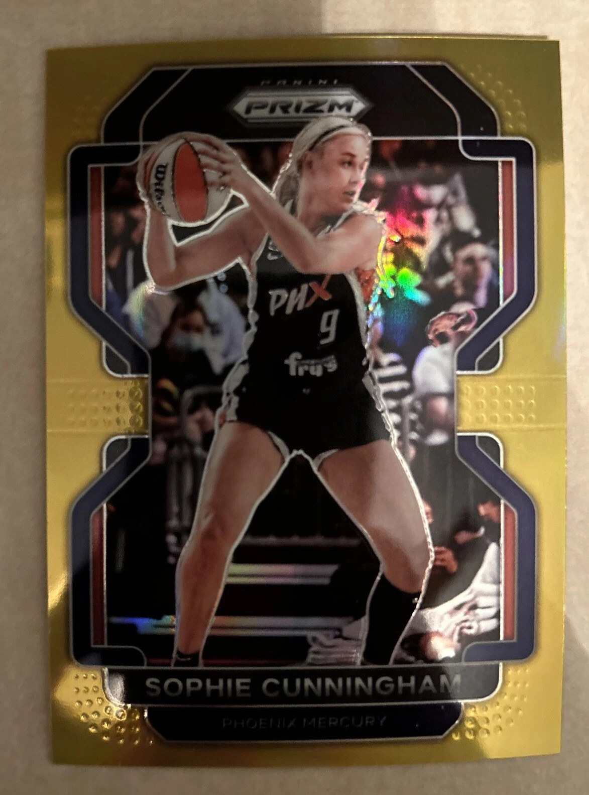 2022 Prizm WNBA Gold Prizm #114 Sophie Cunningham #6/10