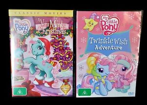My Little Pony Dvds: A Very Minty Christmas & Twinkle Wish Adventure