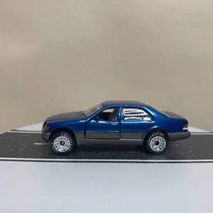 Matchbox Premiere Collection Mercedes 600SEL 600SL Blue/Gray Two-Tone 1:67 NM - Picture 1 of 14