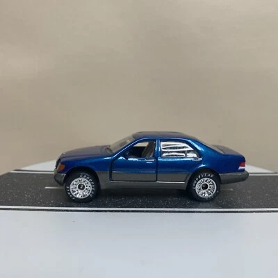 Matchbox Premiere Collection Mercedes 600SEL 600SL Blue/Gray Two-Tone 1:67 NM - Image 1 of 4