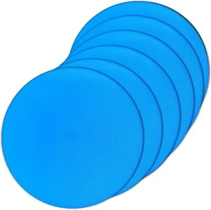 Poly Spot Markers 9 inch 6 Pcs Non-Slip Rubber Floor Dots Flat Field Cones fo... - Picture 1 of 5