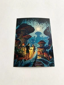 Pilzdorf der Elfen 1994 Hildebrandt Flights of Fantasy Karte # 82 - Bild 1 von 2