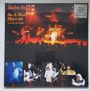 Babe Ruth - Live In Montreal 1975 (Ltd 180g Red Marble Vinyl LP) New & Sealed - Imagen 1 de 2