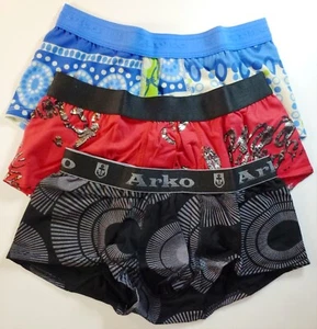 MENS TEENS DESIGNER FASHION COTTON UNDERWEAR BRIEFS SHORT NO FLY SMALL F108 - Picture 1 of 3