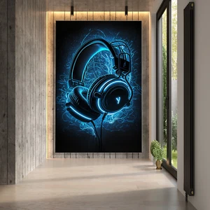 Musik Kunst Abstrakt Leinwand Malerei Leinwand Wandkunst Wohnkultur Poster Druck - Bild 1 von 7