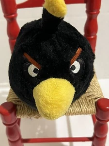 Angry Birds Black Bomb NO SOUND Plush 5" Commonwealth Stuffed Animal Toy - Picture 1 of 5