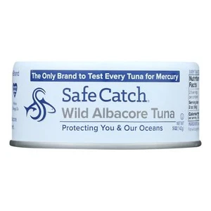 Safe Catch - Tuna Wild Albacore - Case of 12 - 5 OZ - Picture 1 of 2