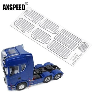 AXSPEED RC Auto Fußpedale Für Tamiya 56368 56371 RC 1:14 Scania 770S 6×4 8×4 LKW - Bild 1 von 10