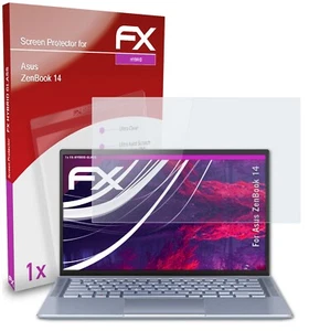 atFoliX Pellicola Vetro per Asus ZenBook 14 9H Armatura di protezione - Foto 1 di 5