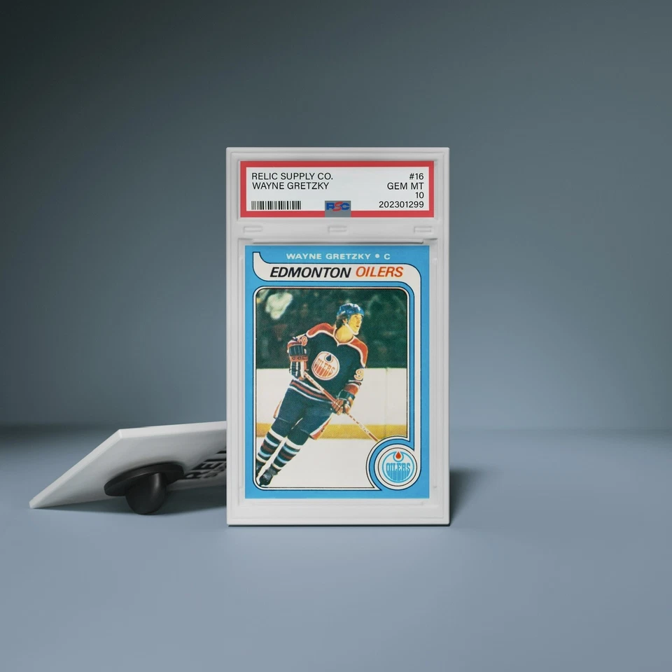 Prendedor de colección Relic Supply Co. * 1979 O-Pee-Chee Wayne Gretzky RC* Foto 1 de 1