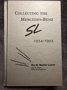 SELTENES BUCH SAMMELN DER MERCEDES BENZ SL 1954-1993 SIGNIERT VON JOHN OLSOn - Bild 1 von 6