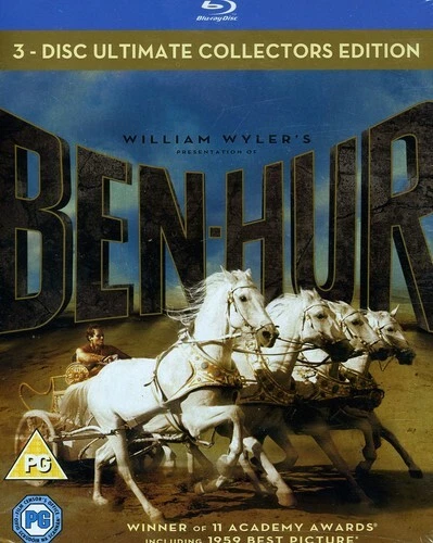 Ben-Hur (3-Disc Ultimate Collectors Edition) (Blu-ray, 1959)
