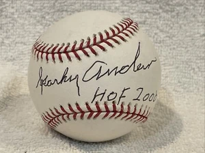 RARE Sparky Anderson HOF 2000 AUTO'D OML Ball, Cincinnati Reds, Detroit Tigers! - Picture 1 of 4