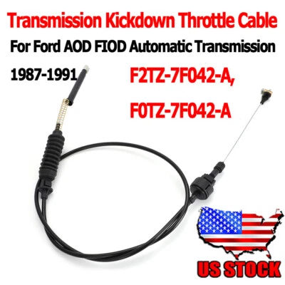 Cable de retroceso acelerador de paso cable de engranaje para Ford AOD FIOD Bronco E-150 F-250 Foto 1 de 4