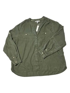 NEU MIT ETIKETT GRÖSSE XL Tommy Bahama Damen PALMMOOSGRÜN Mission Strand Shirt SÜSS! - Bild 1 von 6
