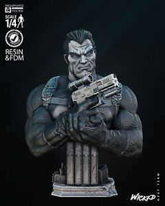 Punisher Bust - Marvel Comics - 1:8 or 1:16 Scale