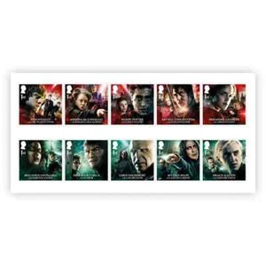 Royal Mail - Harry Potter - Set mit 10 Briefmarken - postfrisch - Bild 1 von 11