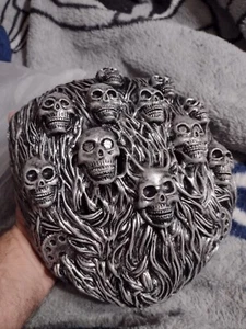 HALLOWEEN MEHRERE TOTENKÖPFE MASKE NEU - Bild 1 von 3