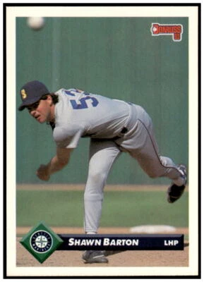 1993 Donruss #53 Shawn Barton NM - Image 1 of 2