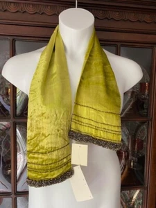 Jamin Puech Paris Designer Sellerie Velour Hand Perlen Schal -- Nachlass - Bild 1 von 3