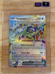 2025 Pokémon Prismatic Evolutions Vaporeon EX 023 - Taby Card™ MINT 9 - Picture 1 of 2