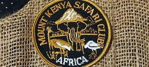 Kenya Hand Made Vest With (6)Different  Embroided Badges and (5) Animal Patches  - Picture 1 of 12