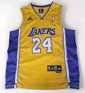 Los Angeles LA Lakers NBA basketball shirt jersey #24 Bryant Adidas Size M - Picture 1 of 12
