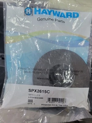 Hayward 2 HP Impeller for Super Pump and MaxFlo Models  SPX2615C - Image 1 of 4