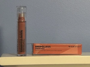 Nuevo en caja Brillo de labios Morphe Dripglass empapado de alto pigmento "melocotón húmedo" TAMAÑO COMPLETO - Imagen 1 de 3
