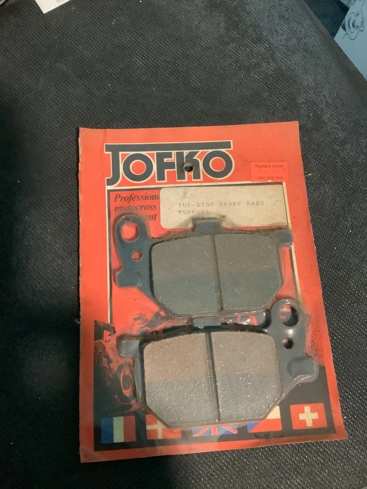 Новые из старых запасов тормозные колодки TufStop подходят для: Yamaha 79-81 XS1100 1981 XS850 1983 XV750 TSRP-661 - Изображение 1 из 1