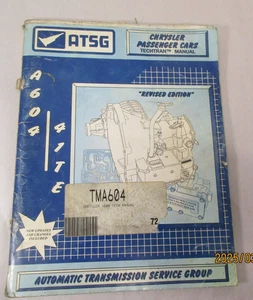 ATSG Chrysler Passenger Car Techtran Manual A604 & 41TE Automatic Transmission - Picture 1 of 3