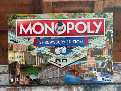 Monopoly Shrewsbury Edition Brettspiel - 100% vollständig - Bild 1 von 4
