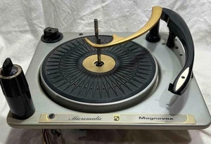 Magnavox S600 Imperial Micromatic Console Turntable Parts or Repair - Picture 1 of 19