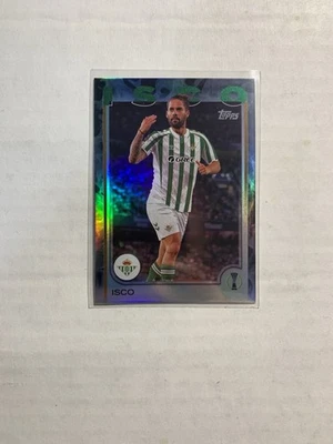 2024-25 Topps UEFA Club Competitions Soccer Isco Black Inferno Parallel /10 #143 - Image 1 of 3