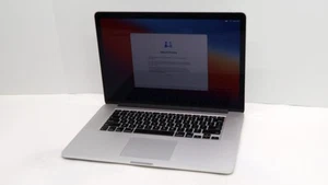 Apple MacBook Pro 15 Core i7 16GB 256GB Silver 2015 - Used Very Good - Picture 1 of 9