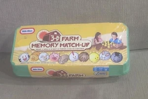 Little Tikes Farm Memory Match Up Game 3D with Egg Carton Toy NEW - Picture 1 of 4