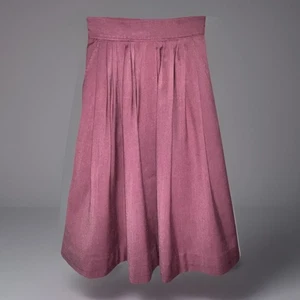 DE COLECCIÓN C.E. Stanton LTD Plisado Cintura Reunida Falda Bolsillos - Rosa - Talla 3 - XS - Imagen 1 de 6