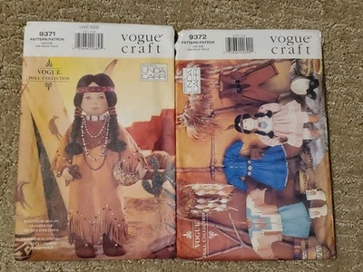 Vogue Craft 9471 9372 Native American Doll And Wardrobe Linda Carr FF - Image 1 of 4