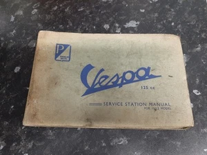 Vespa Service Station Manual 125cc Model 152L2 - Picture 1 of 6