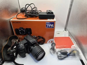 Sony Alpha 200 10.2MP Digital SLR Camera - Black - Picture 1 of 6