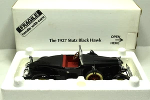 Danbury Mint 1:24 1927 Stutz Black Hawk Black - Picture 1 of 7
