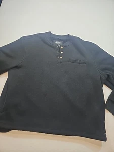 Rugged Wear Pullover Herren XXL 1/4 Knopf Sherpa gefüttert Waffel warm - Bild 1 von 15