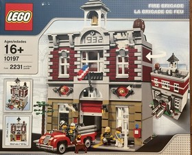BNIB ~ AUTHENTIC Lego 10197 FIRE BRIGADE ~ Modular Buildings ~ *RETIRED*