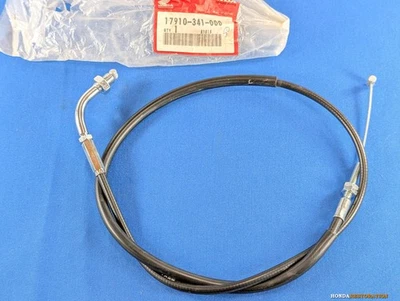 Nuevo de Lote Antiguo Cable Acelerador Honda CB350K (1968-1973) 17910-341-000 Original OEM Foto 1 de 3