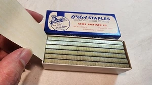 (5000 Qty) First Quality Vintage Pilot Staples No. 400, NEW OLD STOCK - Picture 1 of 8
