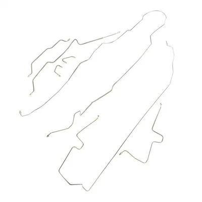 Omix-ADA Full Steel Brake Line Set Non-Abs for 97-06 Jeep Wrangler TJ Foto 1 de 4