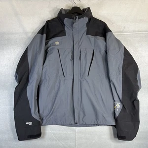 Mountain Hardwear Gore-Tex XCR Jacket Mens XL Gray Hooded Waterproof NCIS - Picture 1 of 13