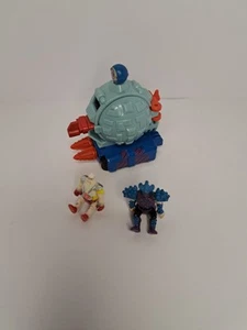 Vintage 1994 Playmates Toys TMNT Mini Mutants Technodrome con Krang y... - Imagen 1 de 7