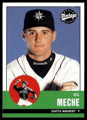 2001 Upper Deck Vintage Gil Meche Seattle Mariners #67 - Image 1 of 2